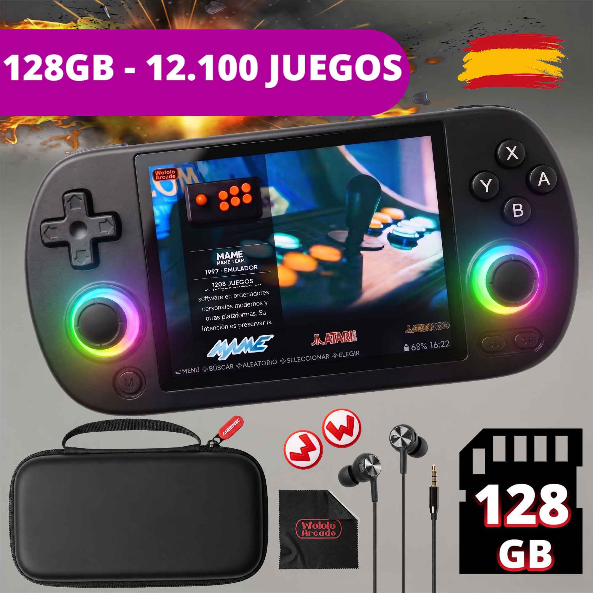 Consola Retro Portátil Wolo Boy