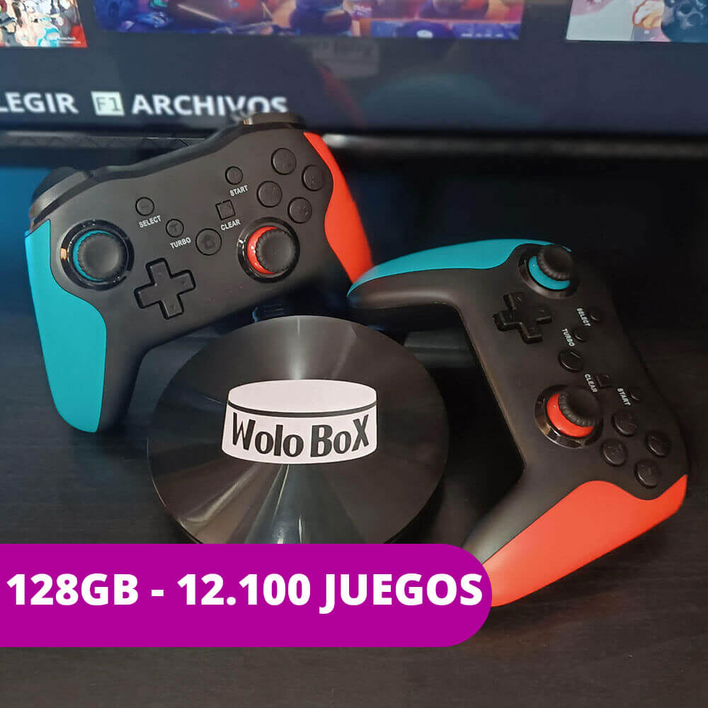 Dos mandos inalámbricos pro junto a una wolobox